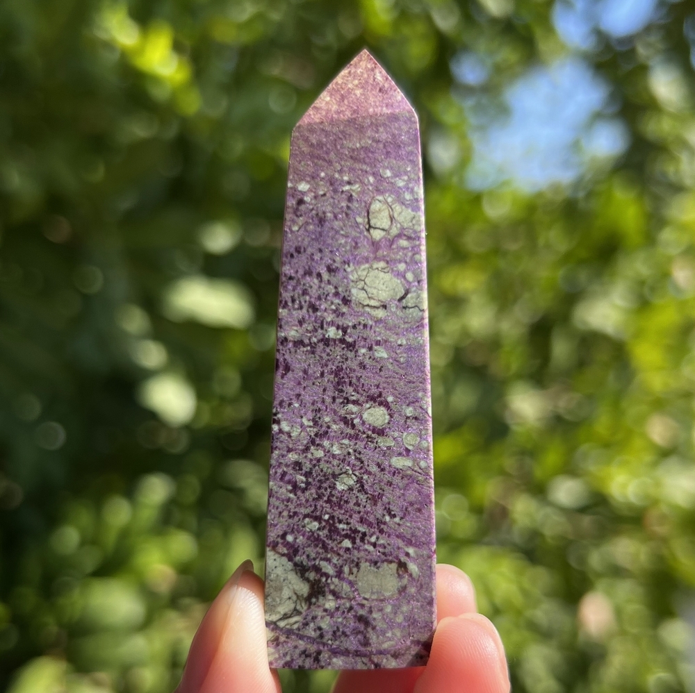(E) NEW 2.98" x 0.5" VELVET FLASH ATLANTISITE TOWER